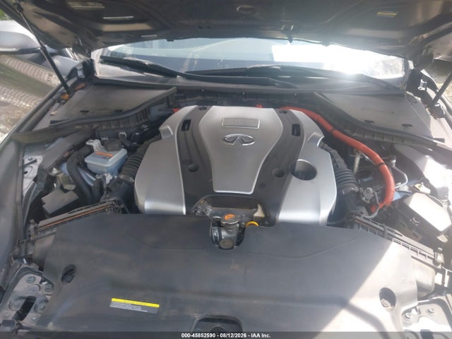 45852590 :رقم المزاد ، JN1AV7AP4JM270002 vin ، 2018 Infiniti Q50 Hybrid Luxe مزاد بيع