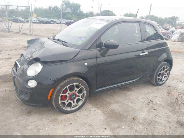 2014 Fiat 500 Sport მანქანა იყიდება აუქციონზე, vin: 3C3CFFBR7ET174186, აუქციონის ნომერი: 45852635