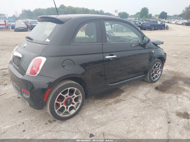 2014 Fiat 500 Sport მანქანა იყიდება აუქციონზე, vin: 3C3CFFBR7ET174186, აუქციონის ნომერი: 45852635
