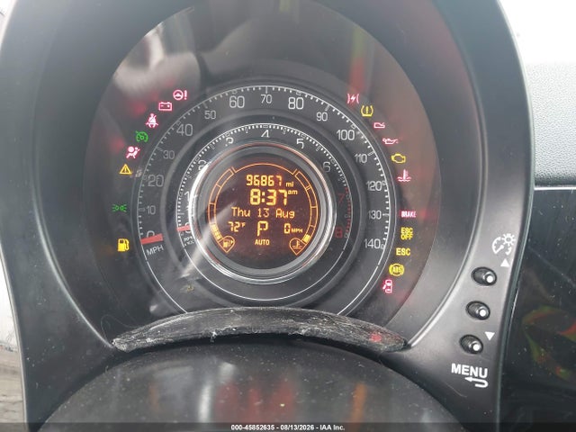2014 Fiat 500 Sport მანქანა იყიდება აუქციონზე, vin: 3C3CFFBR7ET174186, აუქციონის ნომერი: 45852635