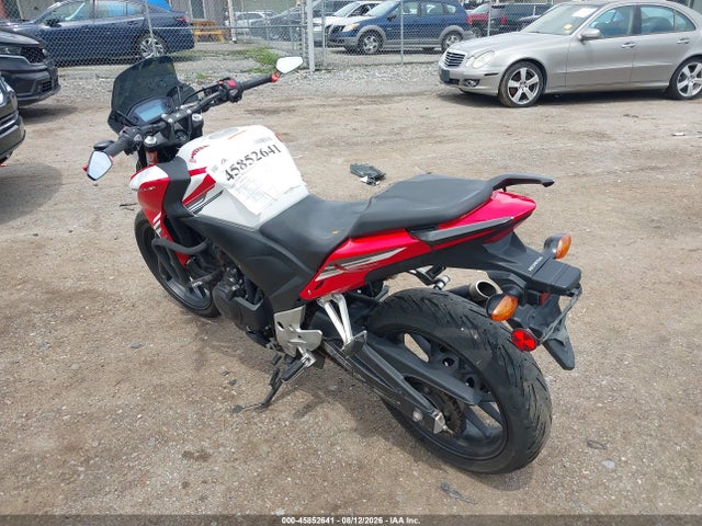 45852641 :رقم المزاد ، MLHPC4568F5200806 vin ، 2015 Honda Cb500 F مزاد بيع