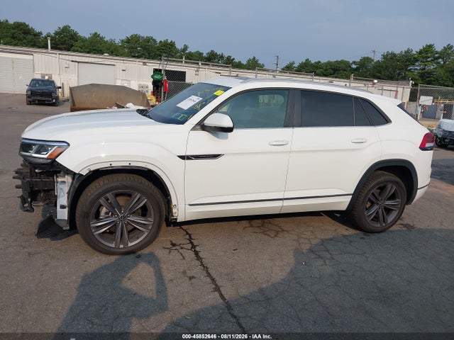 45852646 :رقم المزاد ، 1V2RE2CA3MC215450 vin ، 2021 Volkswagen Atlas Cross Sport 3.6l V6 Se W/technology R-line مزاد بيع