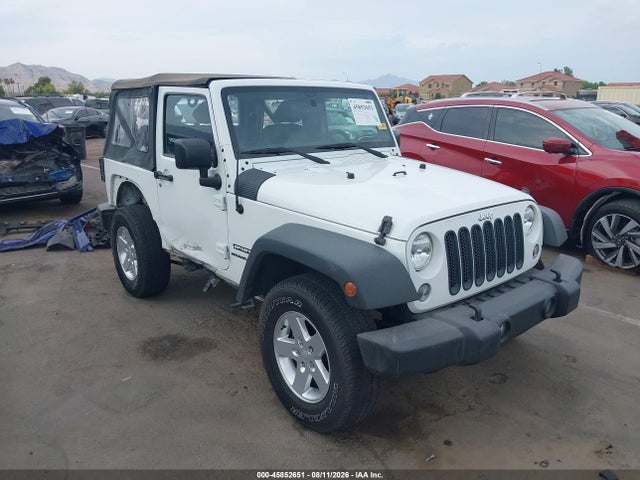 Jeep Wrangler Sport 2015 1C4AJWAG7FL608170 zdjęcie główne