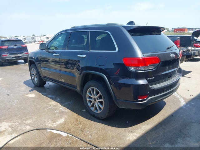 Продаж на аукціоні авто 2015 Jeep Grand Cherokee Limited, vin: 1C4RJFBG6FC821550, номер лоту: 45852730