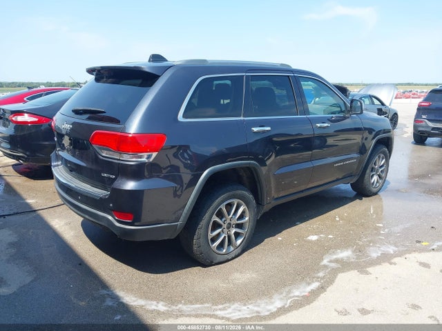 Продаж на аукціоні авто 2015 Jeep Grand Cherokee Limited, vin: 1C4RJFBG6FC821550, номер лоту: 45852730