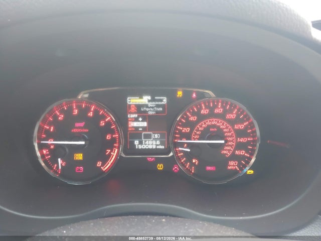 Продажа на аукционе авто 2015 Subaru Wrx Sti, vin: JF1VA2L64F9829260, номер лота: 45852739
