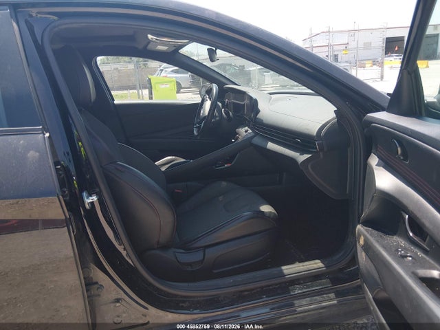 2023 Hyundai Elantra N Line მანქანა იყიდება აუქციონზე, vin: KMHLR4AF0PU545725, აუქციონის ნომერი: 45852759