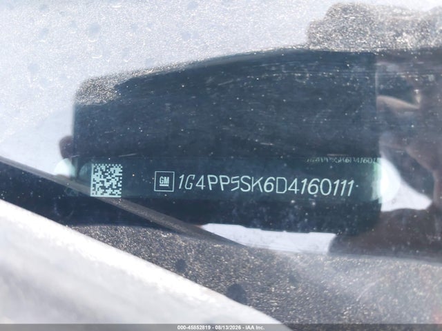 2013 Buick Verano მანქანა იყიდება აუქციონზე, vin: 1G4PP5SK6D4160111, აუქციონის ნომერი: 45852819