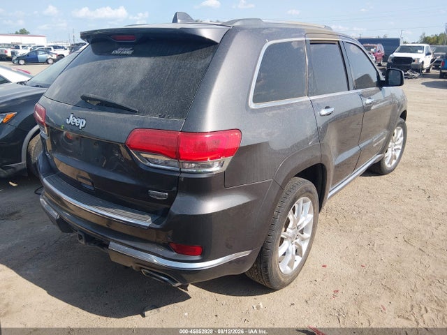 Продажа на аукционе авто 2016 Jeep Grand Cherokee Summit, vin: 1C4RJFJG4GC399720, номер лота: 45852828
