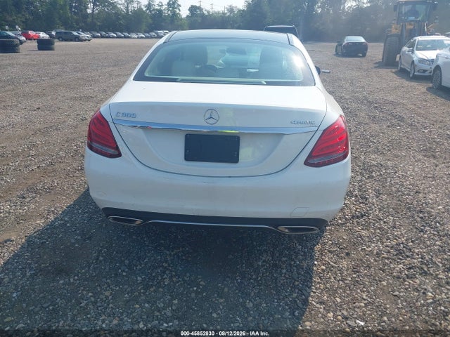 2017 Mercedes-benz C 300 4matic მანქანა იყიდება აუქციონზე, vin: WDDWF4KB2HR235883, აუქციონის ნომერი: 45852830