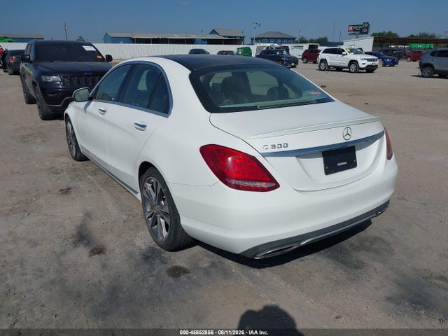 Aukcja sprzedaży 2016 Mercedes-benz C 300, vin: WDDWF4JB0GR135264, numer aukcji: 45852856