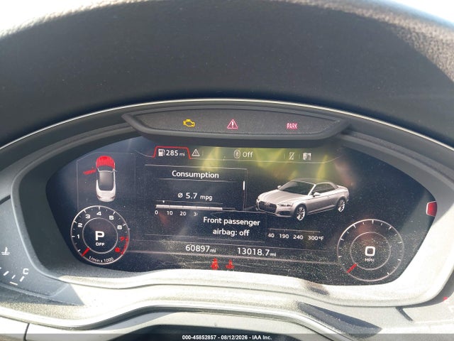 Продажа на аукционе авто 2018 Audi A5 2.0t Premium, vin: WAUYNGF51JN018797, номер лота: 45852857