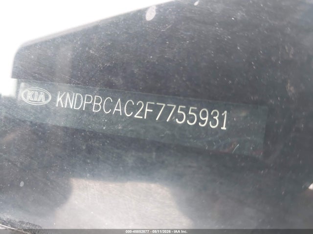 45852877 :رقم المزاد ، KNDPBCAC2F7755931 vin ، 2015 Kia Sportage Lx مزاد بيع