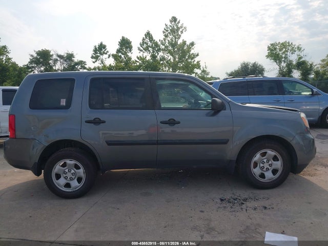 2013 Honda Pilot Lx მანქანა იყიდება აუქციონზე, vin: 5FNYF3H21DB031032, აუქციონის ნომერი: 45852915