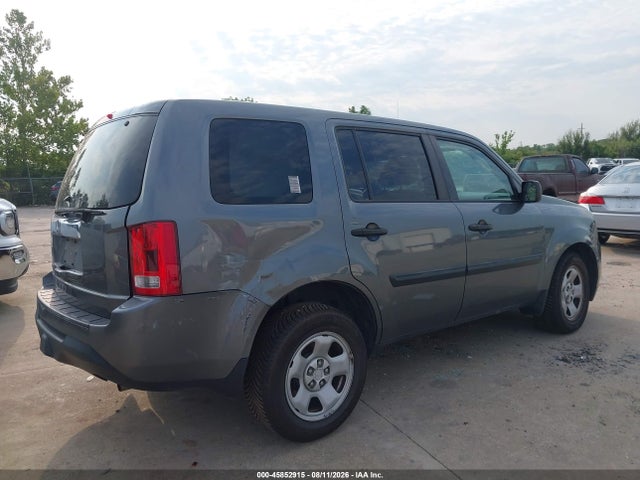 2013 Honda Pilot Lx მანქანა იყიდება აუქციონზე, vin: 5FNYF3H21DB031032, აუქციონის ნომერი: 45852915
