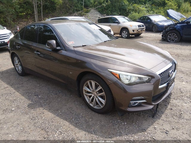 2015 Infiniti Q50 Premium მანქანა იყიდება აუქციონზე, vin: JN1BV7AR5FM397113, აუქციონის ნომერი: 45852923