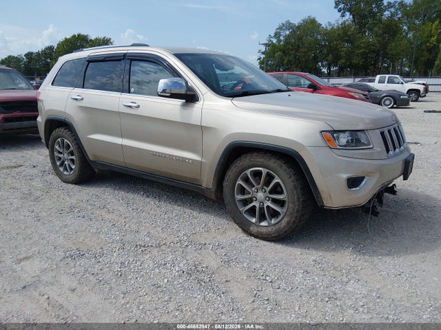 Aukcja sprzedaży 2014 Jeep Grand Cherokee Limited, vin: 1C4RJFBG4EC385375, numer aukcji: 45852947