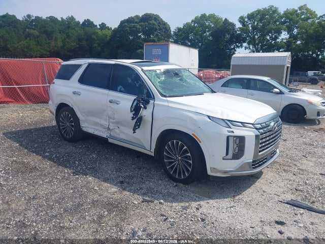 45852949 :رقم المزاد ، KM8R74GE2PU537995 vin ، 2023 Hyundai Palisade Calligraphy مزاد بيع