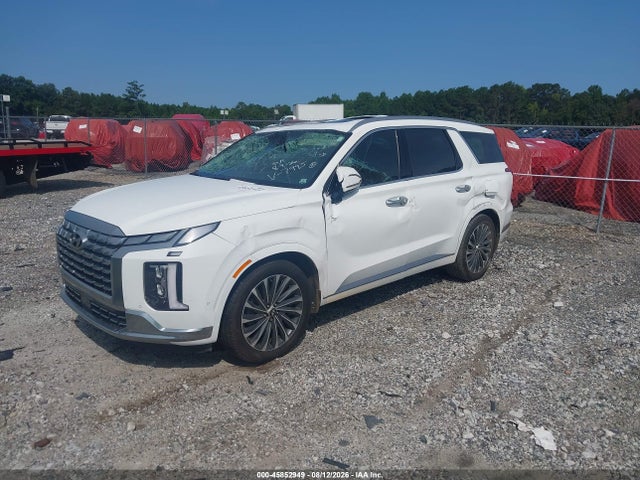 45852949 :رقم المزاد ، KM8R74GE2PU537995 vin ، 2023 Hyundai Palisade Calligraphy مزاد بيع