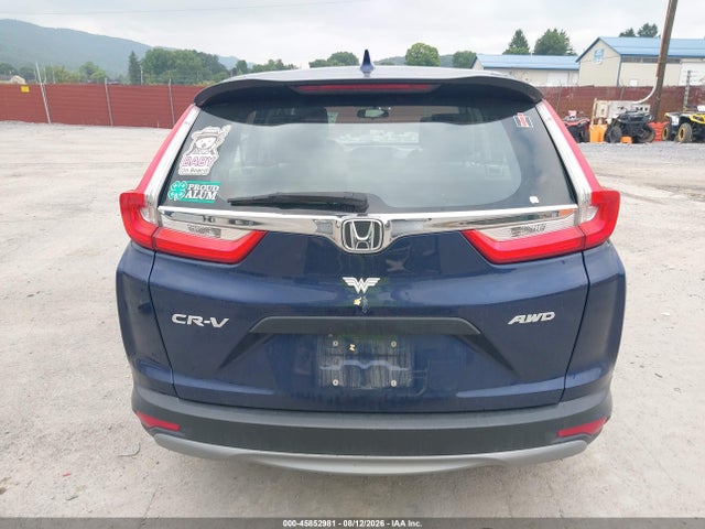 2017 Honda Cr-v Lx მანქანა იყიდება აუქციონზე, vin: 2HKRW6H30HH206523, აუქციონის ნომერი: 45852981