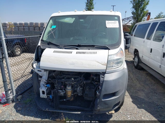 45853078 :رقم المزاد ، 3C6TRVNGXKE532136 vin ، 2019 Ram Promaster 1500 Low Roof 118 Wb مزاد بيع