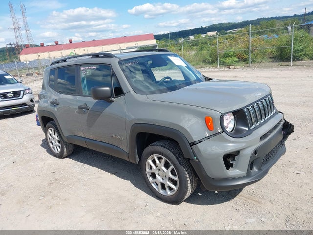 2019 Jeep Renegade Sport 4x4 მანქანა იყიდება აუქციონზე, vin: ZACNJBAB0KPK42120, აუქციონის ნომერი: 45853098
