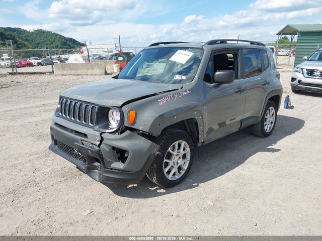 2019 Jeep Renegade Sport 4x4 მანქანა იყიდება აუქციონზე, vin: ZACNJBAB0KPK42120, აუქციონის ნომერი: 45853098