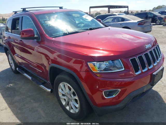 Продажа на аукционе авто 2015 Jeep Grand Cherokee Laredo, vin: 1C4RJEAG5FC693734, номер лота: 45853109