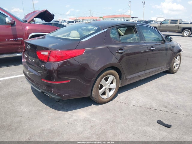 2015 Kia Optima Lx მანქანა იყიდება აუქციონზე, vin: 5XXGM4A72FG472519, აუქციონის ნომერი: 45853219