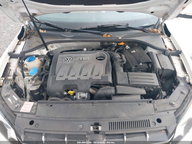 45853228 :رقم المزاد ، 1VWBN7A32EC106206 vin ، 2014 Volkswagen Passat 2.0l Tdi Se مزاد بيع
