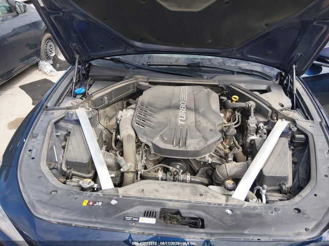 2019 Genesis G70 3.3t Advanced მანქანა იყიდება აუქციონზე, vin: KMTG34LE8KU044183, აუქციონის ნომერი: 45853272
