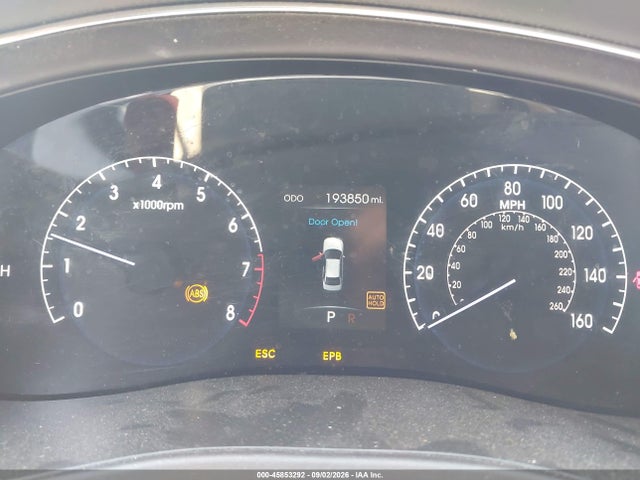 45853292 :رقم المزاد ، KMHGC4DF7CU194546 vin ، 2012 Hyundai Genesis 4.6 مزاد بيع