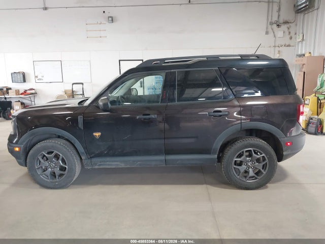 Продаж на аукціоні авто 2021 Ford Bronco Sport Badlands, vin: 3FMCR9D93MRB17606, номер лоту: 45853364