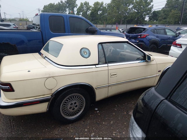 1989 Chrysler Tc By Maserati მანქანა იყიდება აუქციონზე, vin: ZC2FR1100KB204237, აუქციონის ნომერი: 45853382