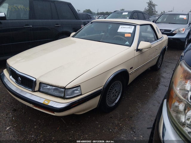 1989 Chrysler Tc By Maserati მანქანა იყიდება აუქციონზე, vin: ZC2FR1100KB204237, აუქციონის ნომერი: 45853382