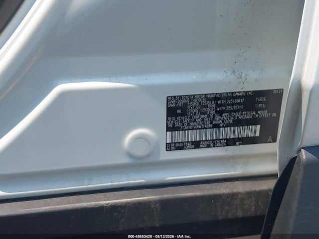 Продаж на аукціоні авто 2021 Toyota Rav4 Le, vin: 2T3H1RFV0MW174689, номер лоту: 45853420
