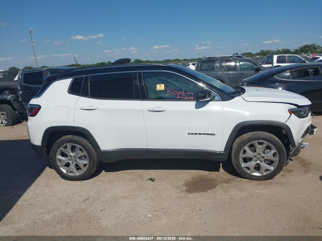 2022 Jeep Compass Limited 4x4 მანქანა იყიდება აუქციონზე, vin: 3C4NJDCB9NT136631, აუქციონის ნომერი: 45853427