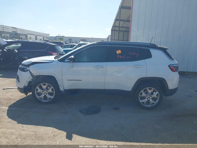 2022 Jeep Compass Limited 4x4 მანქანა იყიდება აუქციონზე, vin: 3C4NJDCB9NT136631, აუქციონის ნომერი: 45853427