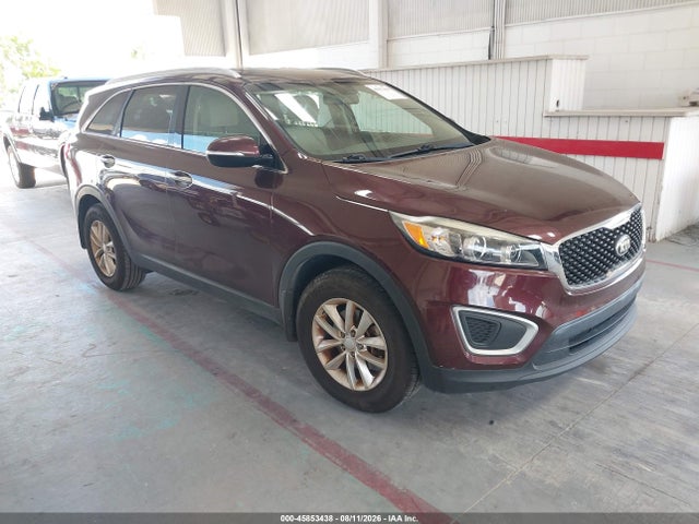 45853438 :رقم المزاد ، 5XYPG4A30JG358818 vin ، 2018 Kia Sorento 2.4l Lx مزاد بيع