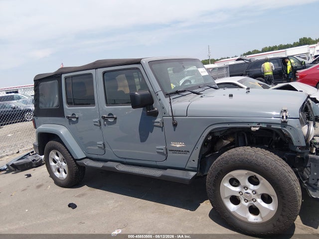 Продаж на аукціоні авто 2015 Jeep Wrangler Unlimited Sahara, vin: 1C4BJWEGXFL525766, номер лоту: 45853505