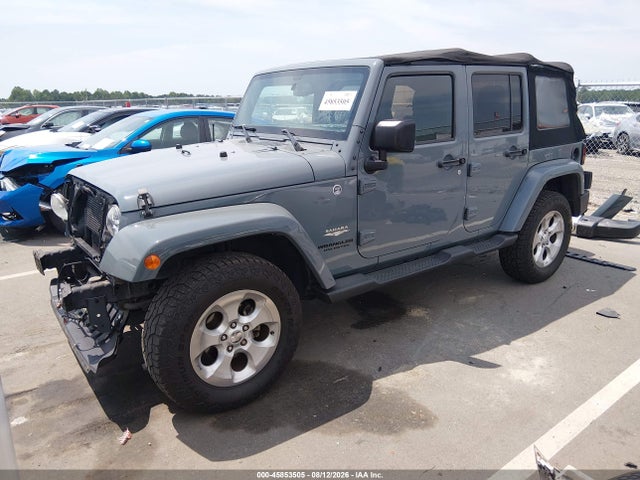 Продаж на аукціоні авто 2015 Jeep Wrangler Unlimited Sahara, vin: 1C4BJWEGXFL525766, номер лоту: 45853505