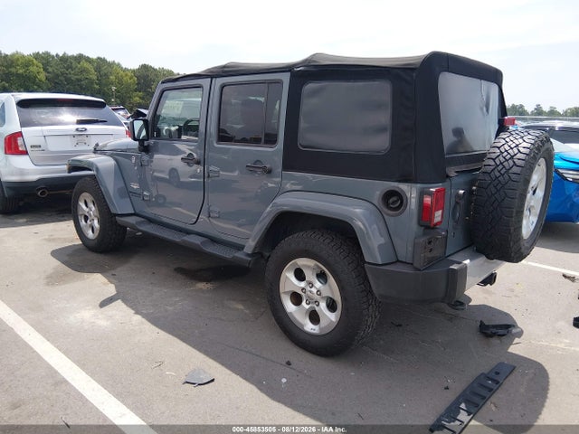 Продаж на аукціоні авто 2015 Jeep Wrangler Unlimited Sahara, vin: 1C4BJWEGXFL525766, номер лоту: 45853505