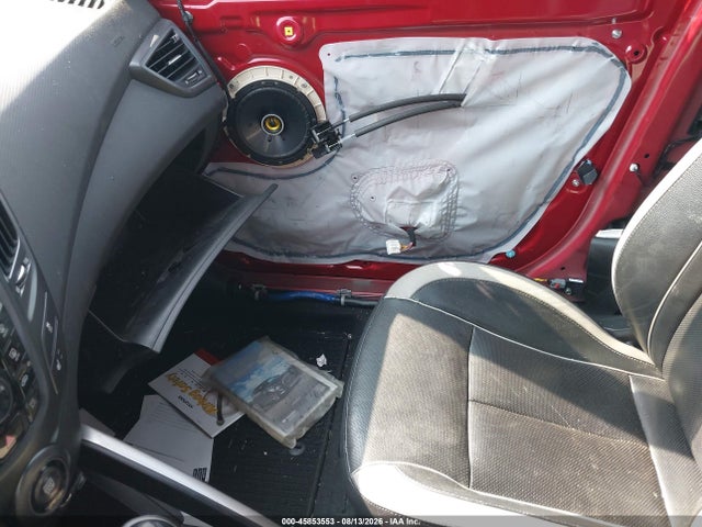 Aukcja sprzedaży 2013 Hyundai Veloster Turbo W/black, vin: KMHTC6AE3DU140829, numer aukcji: 45853553