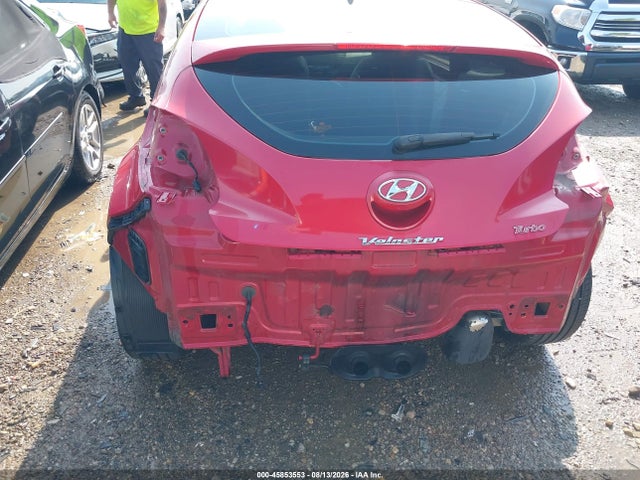 Aukcja sprzedaży 2013 Hyundai Veloster Turbo W/black, vin: KMHTC6AE3DU140829, numer aukcji: 45853553