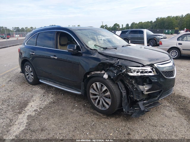 2016 Acura Mdx Technology   Acurawatch Plus Packages/technology Package მანქანა იყიდება აუქციონზე, vin: 5FRYD3H43GB002044, აუქციონის ნომერი: 45853558