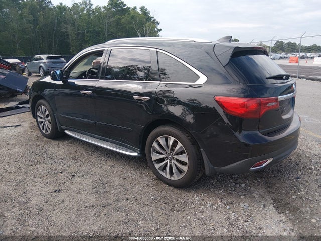 2016 Acura Mdx Technology   Acurawatch Plus Packages/technology Package მანქანა იყიდება აუქციონზე, vin: 5FRYD3H43GB002044, აუქციონის ნომერი: 45853558