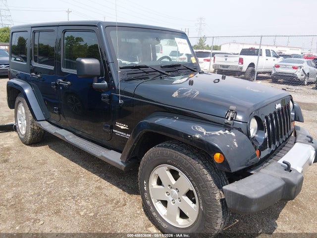 45853606 :رقم المزاد ، 1C4HJWEGXCL184326 vin ، 2012 Jeep Wrangler Unlimited Sahara مزاد بيع