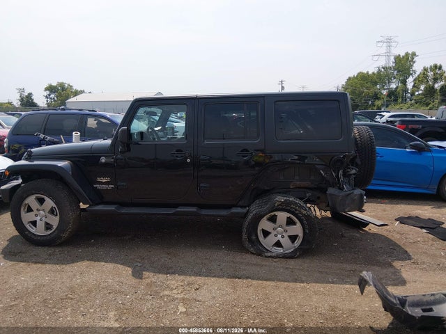 45853606 :رقم المزاد ، 1C4HJWEGXCL184326 vin ، 2012 Jeep Wrangler Unlimited Sahara مزاد بيع