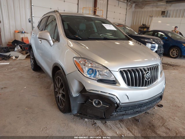 2016 Buick Encore Sport Touring მანქანა იყიდება აუქციონზე, vin: KL4CJ1SM1GB583025, აუქციონის ნომერი: 45853637