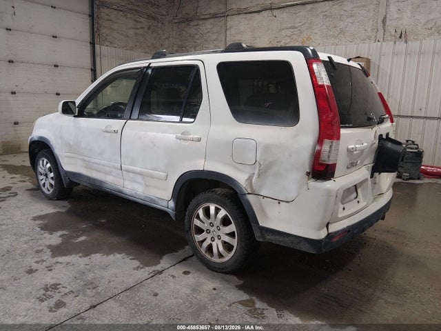 2006 Honda Cr-v Se მანქანა იყიდება აუქციონზე, vin: JHLRD78996C037260, აუქციონის ნომერი: 45853657